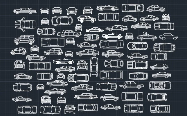 BLOQUES DE AUTOCAD DE AUTOS - Imagen destacada